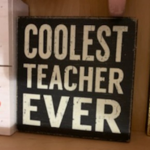 3 Teacher Wooden Plaques - Picture 5 of 6